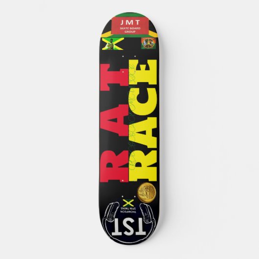 RAT RACE JMT JAM 8 1/4" Skateboard Deck (Voorkant)