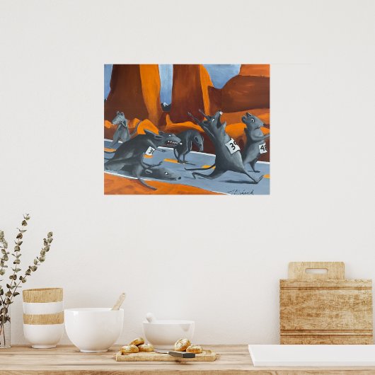 Rat Race Poster (Keuken)