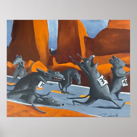 Rat Race Poster (Voorkant)