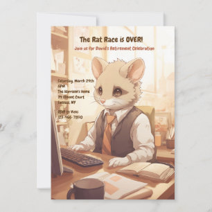 Rat Race Retirement Party Kaart