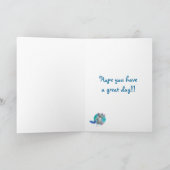 Rat Race Verjaardag Wenskaart Kaart (Binnen)