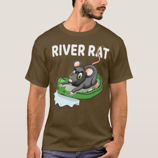 Rat Rafting T-shirt (Voorkant)