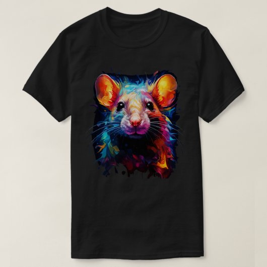 Rat Rainbow T-shirt (Design voorkant)