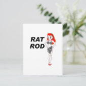 Rat Rod Briefkaart (Staand voorkant)