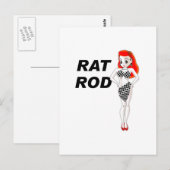 Rat Rod Briefkaart (Voorkant / Achterkant)