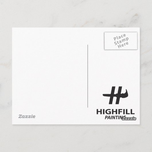 Rat Rod Briefkaart (Achterkant)