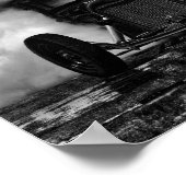 Rat Rod Burn out Poster (Hoek)