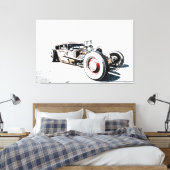 Rat Rod Canvas Afdruk (Insitu (Slaapkamer))