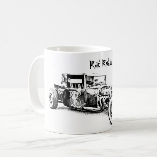 Rat Rod Coffe Cup Koffiemok (Voorkant links)