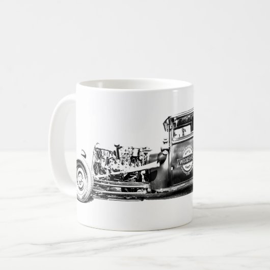 Rat Rod Coffee Cup Koffiemok (Voorkant links)