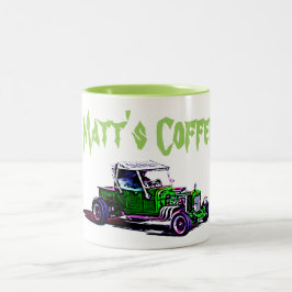 Rat Rod Custom Name Coffee Mok