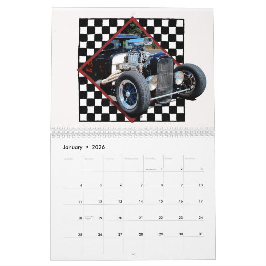 Rat Rod Diner Kalender (Jan 2026)