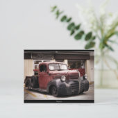 "RAT ROD" DODGE-Briefkaart Briefkaart (Staand voorkant)