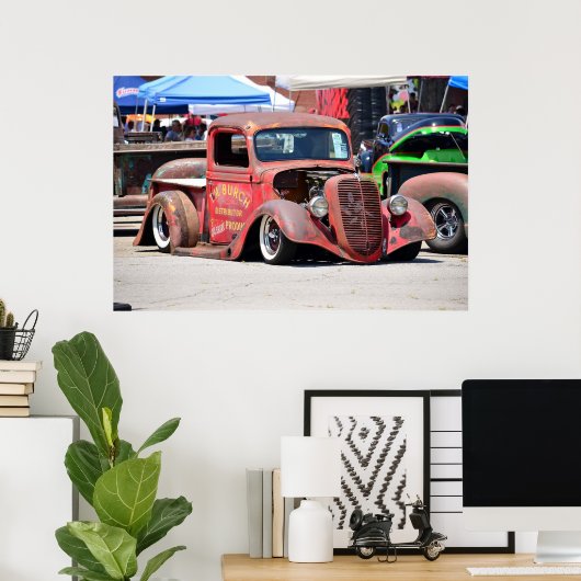 Rat Rod haalt auto Poster (Thuiskantoor)