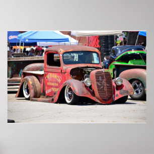 Rat Rod haalt auto Poster