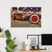 Rat Rod in HDR. Poster (Thuiskantoor)