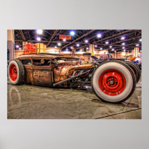 Rat Rod in HDR. Poster