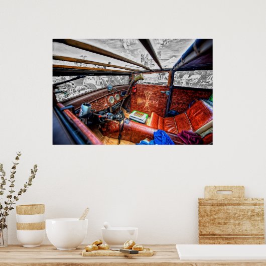 Rat Rod Interior Poster (Keuken)
