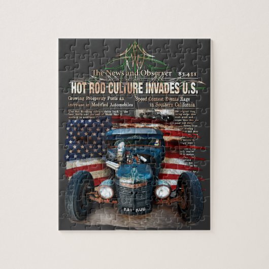 Rat Rod Invasion Legpuzzel (Verticaal)