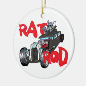 Rat Rod Keramisch Ornament (Links)