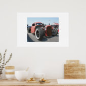 Rat Rod - Luchtborstel en inkt Poster (Keuken)