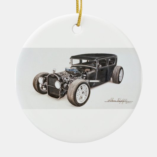 Rat Rod Ornament (Voorkant)