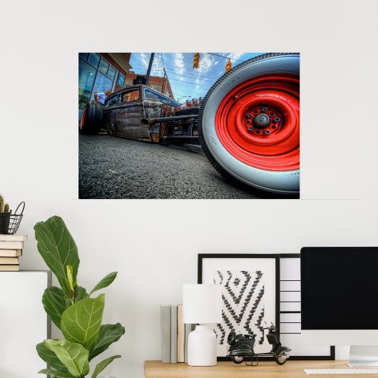 Rat Rod Poster (Thuiskantoor)