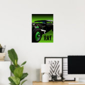 Rat Rod Poster (Thuiskantoor)