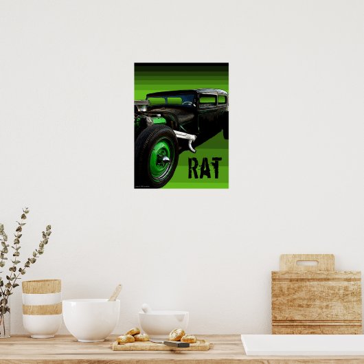 Rat Rod Poster (Keuken)
