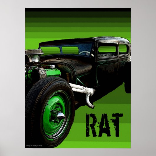 Rat Rod Poster (Voorkant)