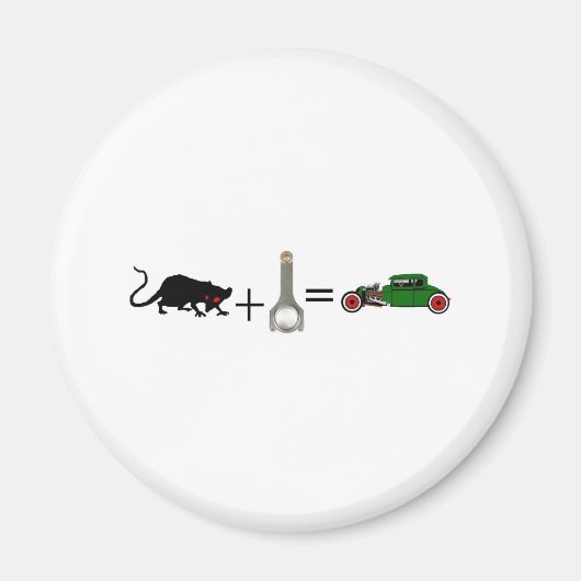 RAT+ROD=RAT MAGNEET (Voorkant)