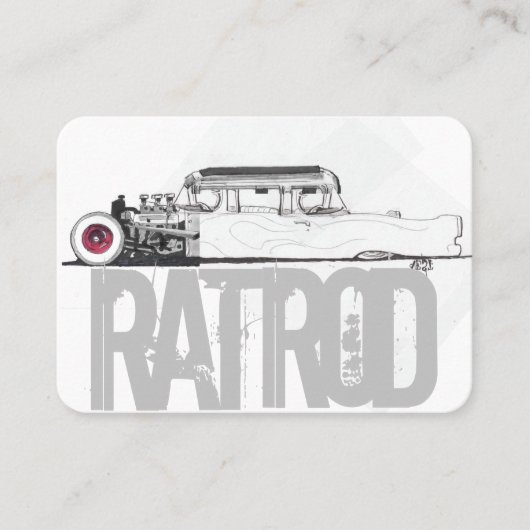 Rat Rod Visitekaartje (Voorkant)