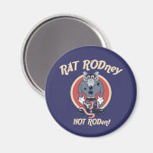 rat-rodney1-DKT Magneet (Voorkant / Achterkant)
