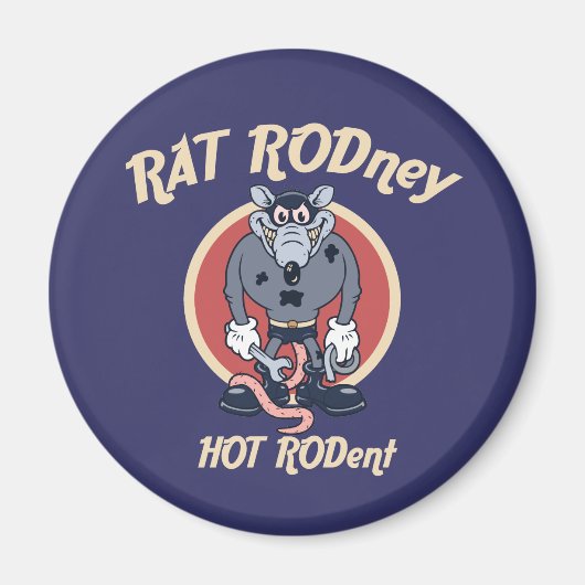 rat-rodney1-DKT Magneet (Voorkant)