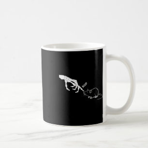 Rat Scary Skeleton Hand Boop Spooky Halloween Koffiemok