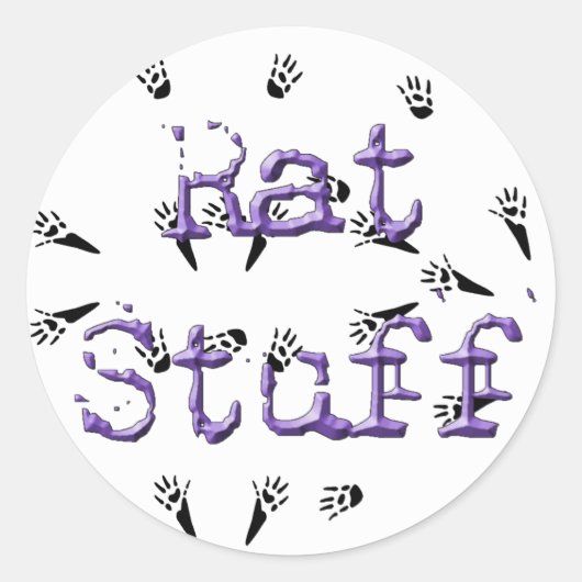 Rat Stuff Stickers (Voorkant)