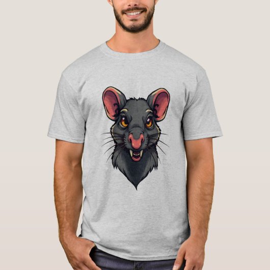Rat T-shirt (Voorkant)