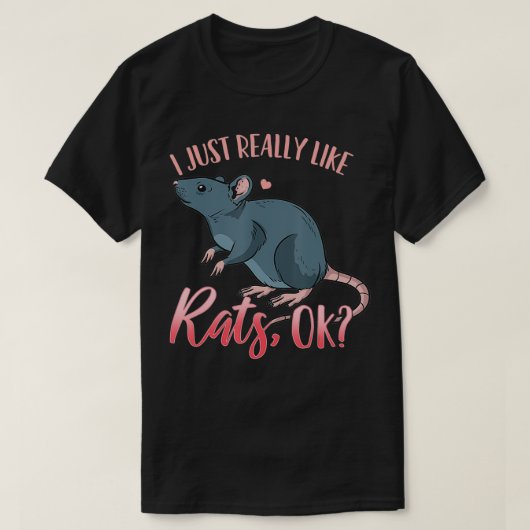 Rat  t-shirt (Design voorkant)