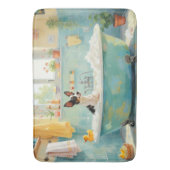 Rat Terrier badtijd speelse badkamer decor Badmat (Voorkant Verticaal)