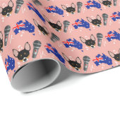 Rat Terrier-cadeaupapier Cadeaupapier (Rol Hoek)