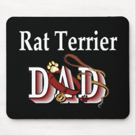 Rat Terrier Dad Gifts Muismat