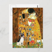 Rat Terrier - De Kus Briefkaart (Voorkant / Achterkant)