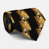 Rat Terrier - De Kus Stropdas (Opgerold)