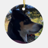 RAT TERRIER DOG CHRISTMAS ORNAMENT (Voorkant)