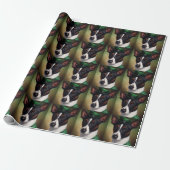 Rat Terrier Dog in St. Patrick's Day Dress Cadeaupapier (Uitgerold)