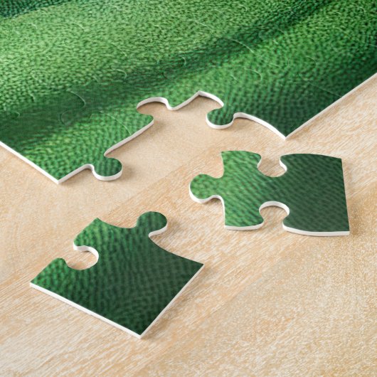 Rat Terrier Dog in St. Patrick's Day Dress Legpuzzel (Zijkant)