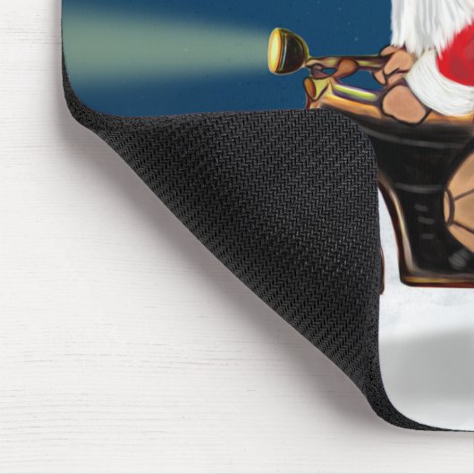 Rat Terrier Dog kerstkerstkerstman Muismat (Hoek)