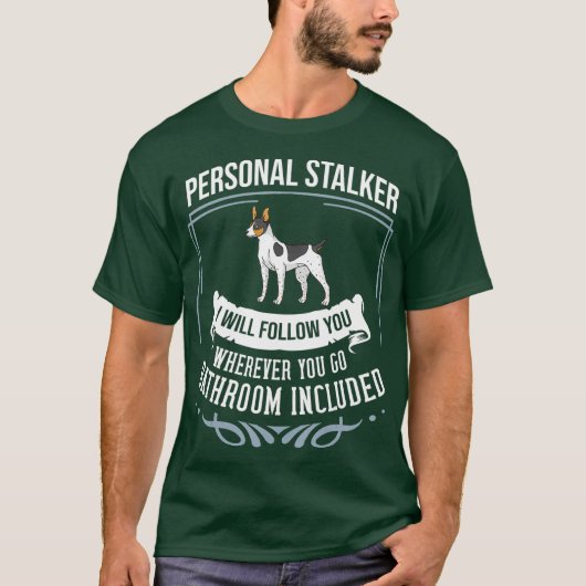Rat Terrier Dog Puppies Owner Lover T-shirt (Voorkant)