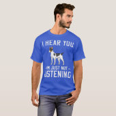 Rat Terrier Dog Puppies Owner Lover T-shirt (Voorkant volledig)