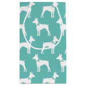 Rat Terrier Dog Puppy Klein Cadeauzakje (Achterkant)